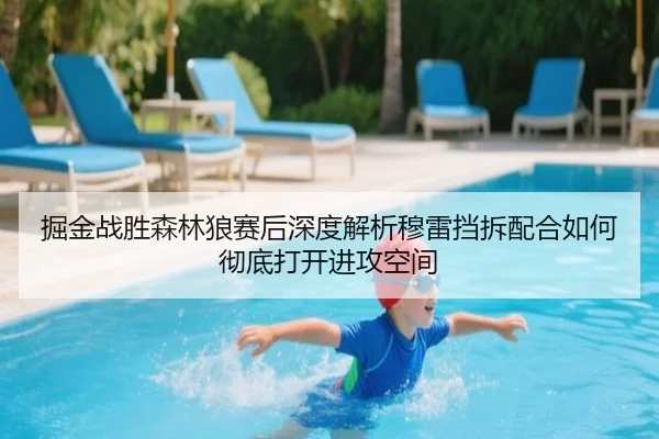 掘金战胜森林狼赛后深度解析穆雷挡拆配合如何彻底打开进攻空间
